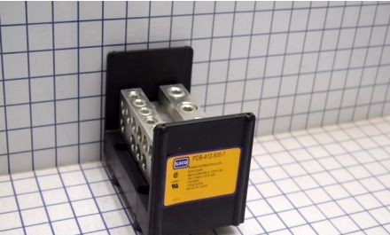 Ilsco Power Distribution Blocks PDB-412-500-1 - AL MECH(P)(4)500-4 (S)(12)4/0- 6 T UR CSA (PDB-412-500-1)