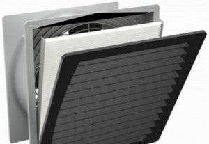 Hammond Manufacturing Fans PF32000T3RLG - 65 CFM Filter Fan Type 3R 115V - LT Gray (PF32000T3RLG)