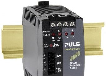 Puls Circuit Breakers PISA11.401 - Protection Module, Four Channel Output, 4 x (PISA11.401)