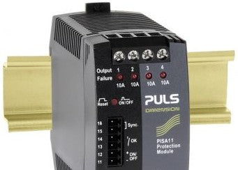 Puls Circuit Breakers PISA11.410 - Protection Module, Four Channel Output, 4 x (PISA11.410)