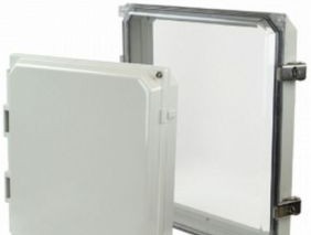 Hammond Manufacturing Enclosures PJHMI108CCHTP - HMI Hinged Cover Kit - Clear w/Tamperproof (PJHMI108CCHTP)