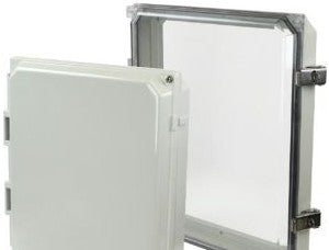 Hammond Manufacturing Enclosures PJHMI1412CCL - HMI Hinged Cover Kit - Clear w/Latch- 14x12 (PJHMI1412CCL)