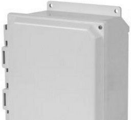Hammond Manufacturing Enclosures PJU1086HF - N4X Solid Door Hinge Cover w/flange - 10 x 8 x (PJU1086HF)