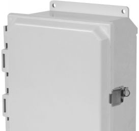 Hammond Manufacturing Enclosures PJU1086LF - N4X Solid Door Snap Latch w/flange - 10 x 8 x 6 (PJU1086LF)