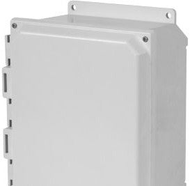 Hammond Manufacturing Enclosures PJU14126F - ENCLOSURE, 14X12X6 SOLID SCREW COVER W/ FLANGE (PJU14126F)