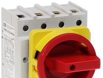 IMO Disconnect Switches PM69-30125-RY64 - Panel Mount Isolator 3 Pole 125A Supplied (PM69-30125-RY64)