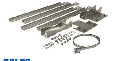 Wiegmann Enclosures PMKLRGSS - Large Pole Mount Kit (24in.-36in.) 304SS (PMKLRGSS)