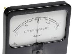 Simpson Electric Miscellaneous Q082202 - PANEL METER ANALOG, 4.5in. RECTANGULAR INPUT 0-20 (Q082202)