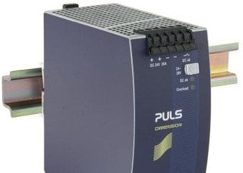 Puls Power Supplies QTD20.241 - Power Supply, 24VDC, 20A, 480W 600VDC Input (QTD20.241)