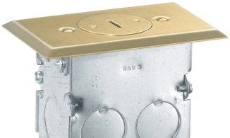 Bryant Electric Electrical Boxes RF151TR - Hubbell Wiring Device Kellems, Floor and Wall (RF151TR)