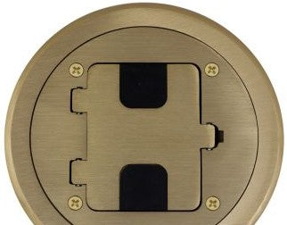 Bryant Electric Electrical Box Covers RF406BR - Hubbell Wiring Device Kellems, Floor and Wall (RF406BR)