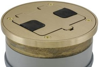 Bryant Electric Plugs & Receptacles RF409BR - Hubbell Wiring Device Kellems, Floor Boxes (RF409BR)