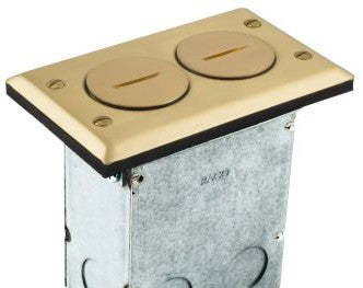 Bryant Electric Plugs & Receptacles RF6500BR - Hubbell Wiring Device Kellems, Floor and Wall (RF6500BR)