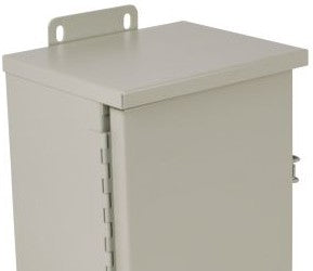 Wiegmann Enclosures RHC121206 - N3R Continuous Hinge Wall-Mount 12X12X6 Carbon (RHC121206)