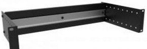 Hammond Manufacturing Enclosures RMHD19003BK - 2U RACKMOUNT DIN RAIL BRACKET (RMHD19003BK)