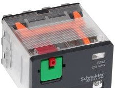 Square D Relays RPM42F7 - Power Plug-in Relay, 4C/O 120VAC 15A (RPM42F7)