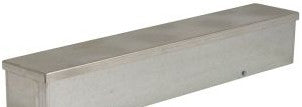 Wiegmann Enclosures RSCG040424G - N3R Gutter 4X4X24 Carbon Steel - Galvanized (RSCG040424G)