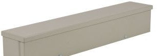 Wiegmann Wireway RSCG040424NK - N3R Gutter - No Knockouts 4X4X24 Carbon (RSCG040424NK)