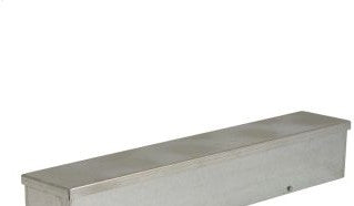 Wiegmann Wireway RSCG060624GNK - N3R Gutter - No Knockouts 6X6X24 Carbon (RSCG060624GNK)