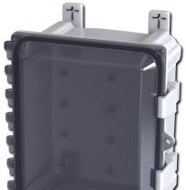 Saginaw Control & Engineering Enclosures SCE-1008PCW - Polycarbonate Enclosure with Window (SCE-1008PCW)