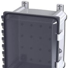 Saginaw Control & Engineering Enclosures SCE-1210PCW - Polycarbonate Enclosure with Window (SCE-1210PCW)