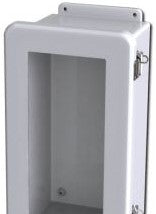 Saginaw Control & Engineering Enclosures SCE-1407FW - Fiberglass Enclosure W/Window (SCE-1407FW)