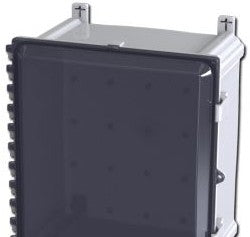 Saginaw Control & Engineering Enclosures SCE-1614PCW - Polycarbonate Enclosure with Window (SCE-1614PCW)