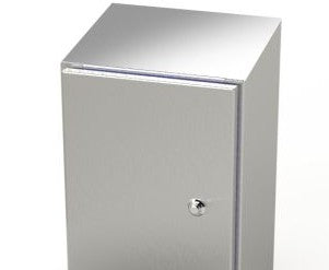 Saginaw Control & Engineering Enclosures SCE-16K1208SSST - S.S. Sanitary Sloping Top Enclosure (SCE-16K1208SSST)
