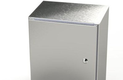 Saginaw Control & Engineering Enclosures SCE-16K1608SSST - S.S. Sanitary Sloping Top Enclosure (SCE-16K1608SSST)
