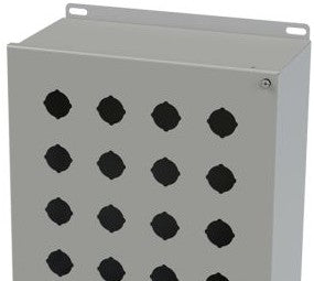 Saginaw Control & Engineering Enclosures SCE-16PBH - Hinged PB Enclosure (SCE-16PBH)