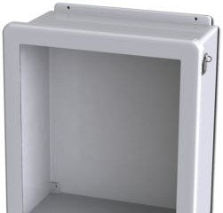 Saginaw Control & Engineering Enclosures SCE-1816FW - Fiberglass Enclosure W/Window (SCE-1816FW)
