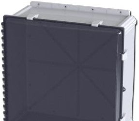 Saginaw Control & Engineering Enclosures SCE-2424PCW - Polycarbonate Enclosure with Window (SCE-2424PCW)