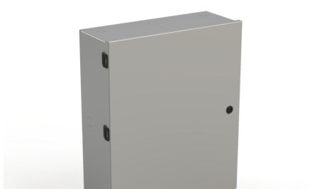 Saginaw Control & Engineering Enclosures SCE-24N2008NKLP - Nema-1 Enclosure w/Knockouts (SCE-24N2008NKLP)