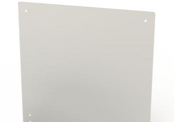Saginaw Control & Engineering Enclosures SCE-24PFG24AL - Aluminum Subplate - Fiberglass Enclosure (SCE-24PFG24AL)
