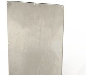 Saginaw Control & Engineering Enclosures SCE-36P52GALV - Subpanel, Bent Galvanized (SCE-36P52GALV)