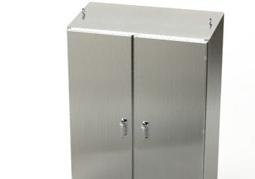 Saginaw Control & Engineering Enclosures SCE-60EL4818SSST - S.S. 2DR EL Sloping Top Enclosure (SCE-60EL4818SSST)