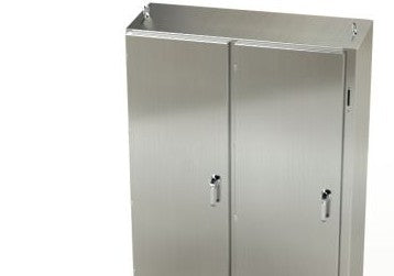 Saginaw Control & Engineering Enclosures SCE-60XEL4912SSST - S.S. 2DR XEL Sloping Top Enclosure (SCE-60XEL4912SSST)