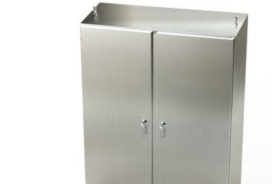 Saginaw Control & Engineering Enclosures SCE-72EL6018SSST - S.S. 2DR EL Sloping Top Enclosure (SCE-72EL6018SSST)