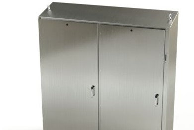 Saginaw Control & Engineering Enclosures SCE-72XEL7318SSST - S.S. 2DR XEL Sloping Top Enclosure (SCE-72XEL7318SSST)