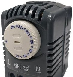 Saginaw Control & Engineering Thermostats SCE-TEMEVDC - Electronic Thermostat 24 VDC (SCE-TEMEVDC)