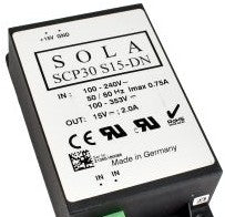 SolaHD Power Supplies SCP30S15-DN - Low Profile DIN Rail Mount Single Output (SCP30S15-DN)
