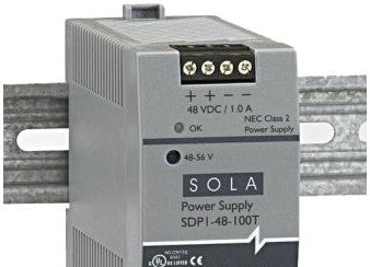 SolaHD Power Supplies SDP1-48-100T - POWER SUPPLY, 48V, 1.3A, LOW POWER, DIN RAIL (SDP148100T)