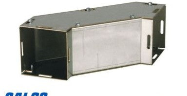 Wiegmann Wireway SL121290 - 90 Degree Sweep Elbow, 12in.x12in., Steel (SL121290)