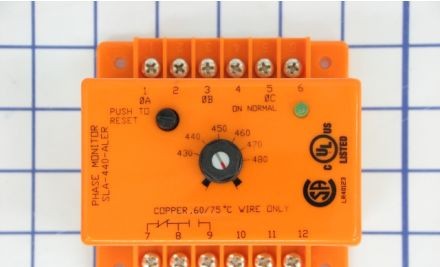 Diversified Electronics Protection Relays SLA440ALER - Phase Sequence/Loss Monitor, 440V, Locking (SLA440ALER)