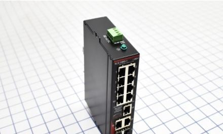 Red Lion Ethernet Switches SLX-10MG-1 - SL mng 8 FE 2comboGE (SLX-10MG-1)
