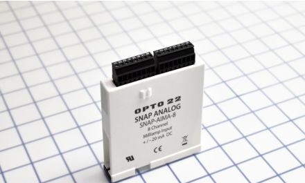 Opto 22 Programmable Logic Controllers SNAP-AIMA-8 - SNAP 8-Ch -20mA to +20mA Analog Current Input (SNAP-AIMA-8)