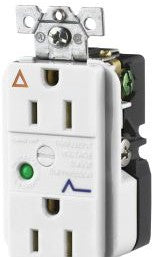 Bryant Electric Plugs & Receptacles SP52IGWA - Circuit Watch Surge Suppression Straight Blade (SP52IGWA)