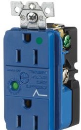 Bryant Electric Plugs & Receptacles SP82A - Circuit Watch Surge Suppression Straight Blade (SP82A)