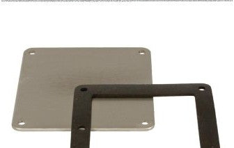 Wiegmann Wireway SSJWE4 - N4X End Plate For Stainless Steel Feed-Through (SSJWE4)