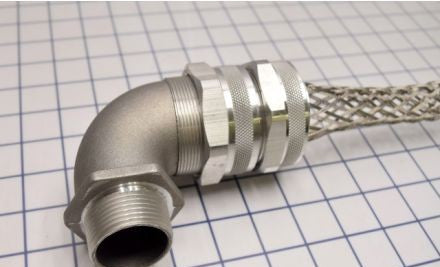 Remke Industries Cable Entries SWV-9418-E - Swivel-Flex 90_ Aluminum Cord Grip, 1 1/4in (SWV-9418-E)